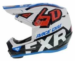 FXR 6D Youth ATR-2 Helmet -Bell Sales Store fxr6 datr2 youth helmet white red blue 1