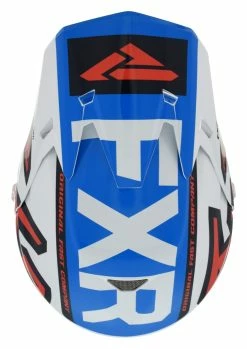 FXR 6D Youth ATR-2 Helmet -Bell Sales Store fxr6 datr2 youth helmet white red blue 4