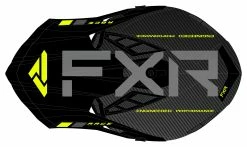 FXR Helium Carbon Helmet W/ D-Ring -Bell Sales Store fxr helium carbon helmetw d ring hi viz charcoal 3