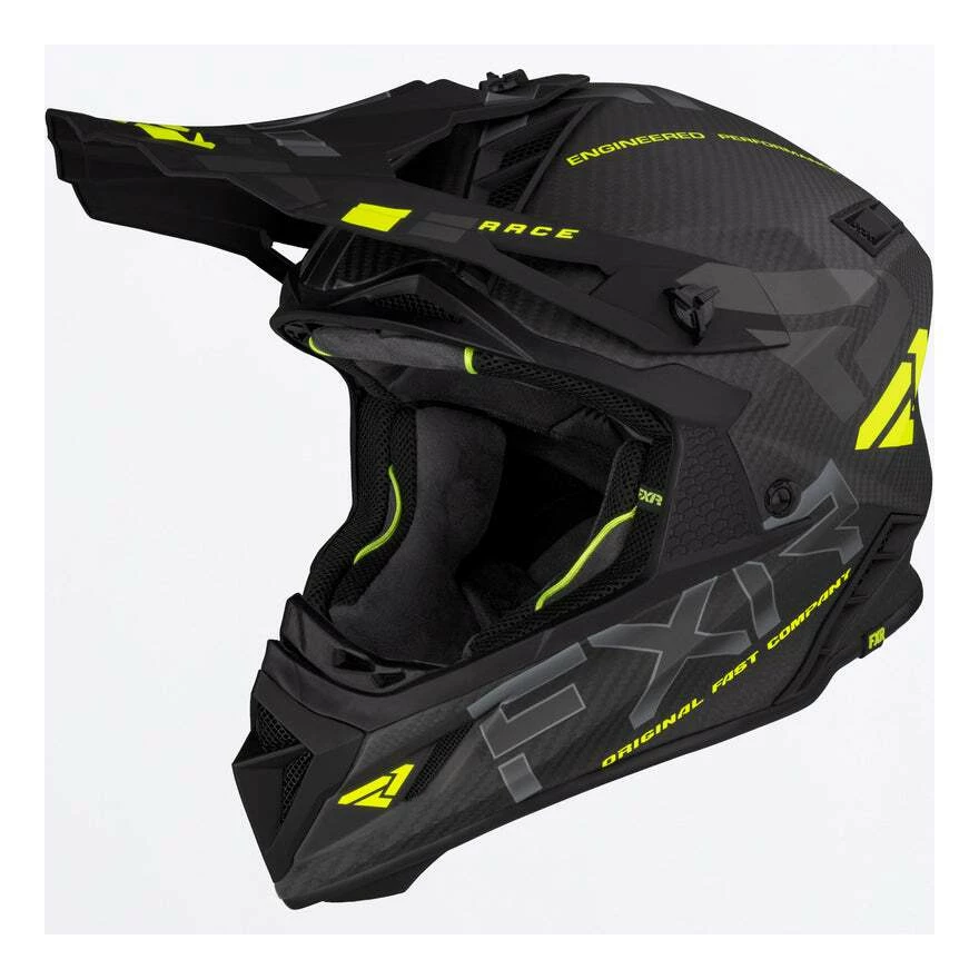 FXR Helium Carbon Helmet W/ D-Ring 6 FXR Helium Carbon Helmet W/ D-Ring - Image 6