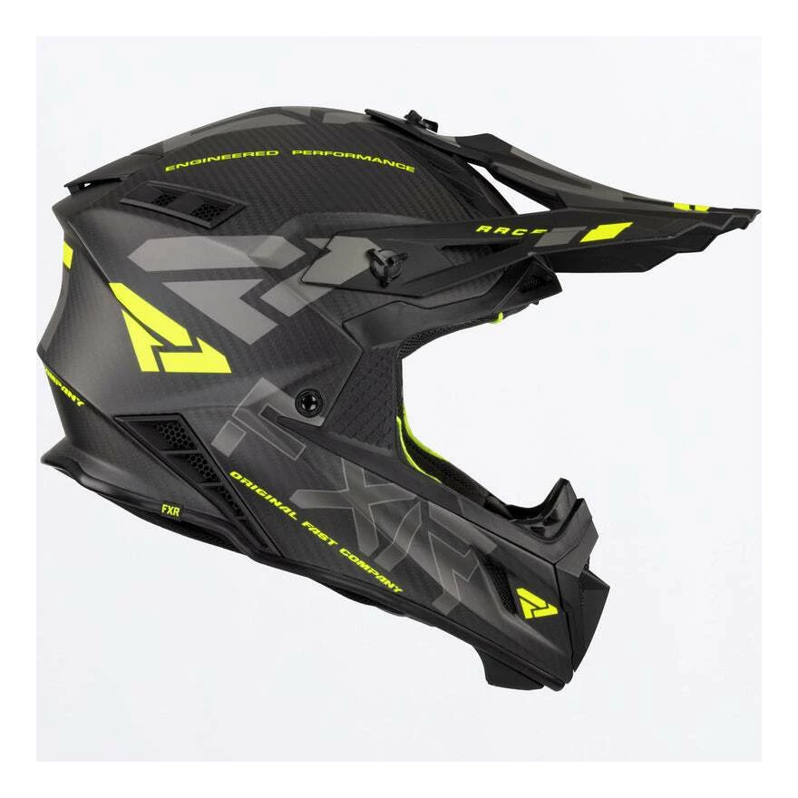 FXR Helium Carbon Helmet W/ D-Ring 8 FXR Helium Carbon Helmet W/ D-Ring - Image 8