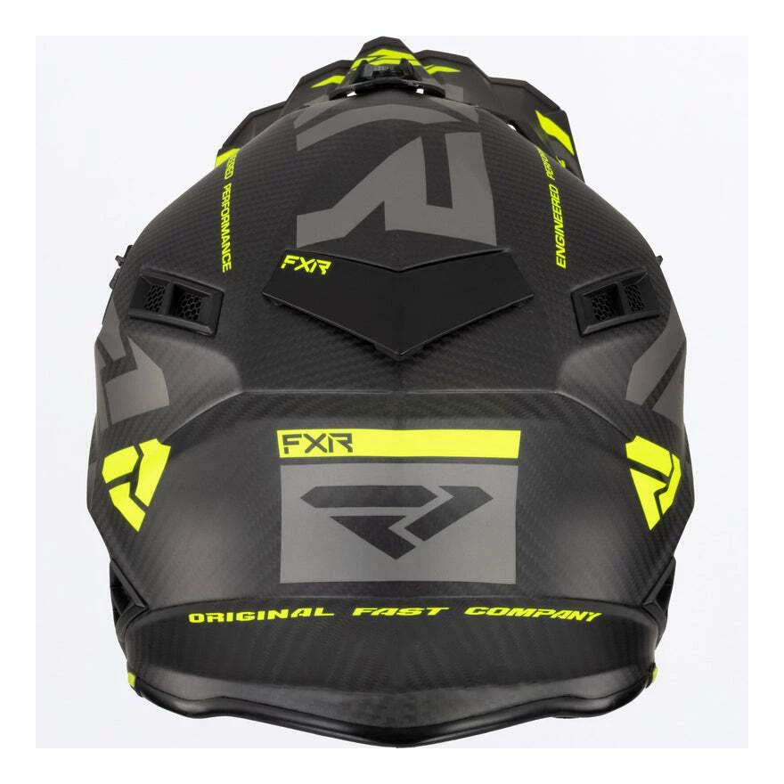 FXR Helium Carbon Helmet W/ D-Ring 9 FXR Helium Carbon Helmet W/ D-Ring - Image 9