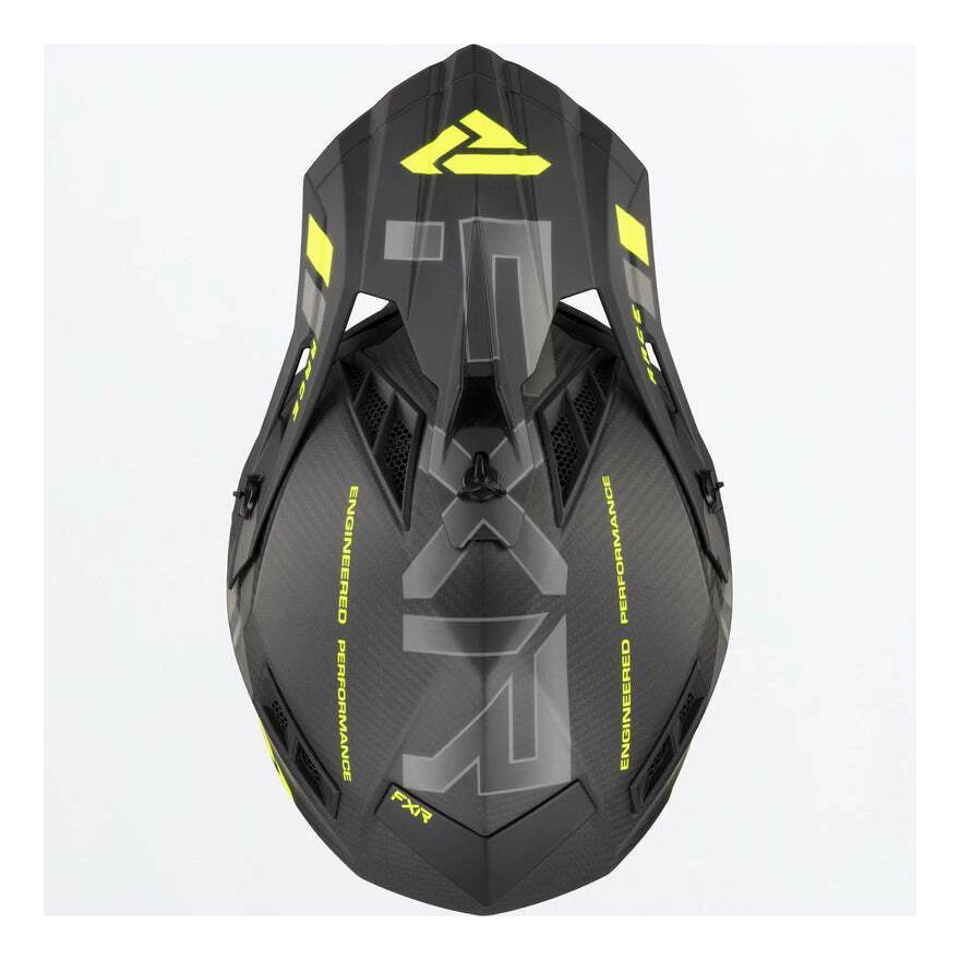 FXR Helium Carbon Helmet W/ D-Ring 10 FXR Helium Carbon Helmet W/ D-Ring - Image 10