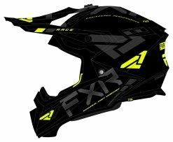 FXR Helium Race Div Helmet 28 FXR Helium Race Div Helmet -Bell Sales Store fxr helium race div helmet black hi viz 1
