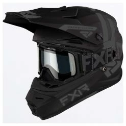 FXR Youth Legion QRS Helmet With Goggles