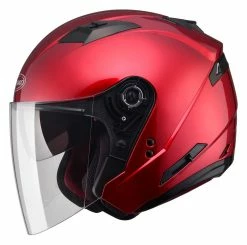 GMAX Helmets GMax OF77 Helmet - Solid 10 GMAX Helmets GMax OF77 Helmet - Solid -Bell Sales Store gmax helmets of77 open face helmet black candy red
