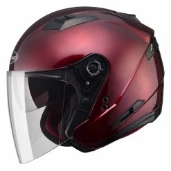 GMAX Helmets GMax OF77 Helmet - Solid 9 GMAX Helmets GMax OF77 Helmet - Solid -Bell Sales Store gmax helmets of77 open face helmet black wine red