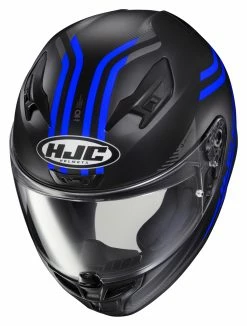 HJC Helmets HJC I10 Strix Helmet -Bell Sales Store hj ci10 strix helmet black blue 2