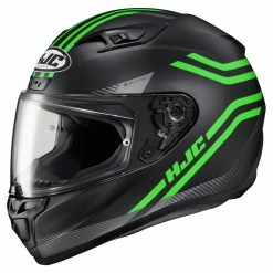 HJC Helmets HJC I10 Strix Helmet -Bell Sales Store hj ci10 strix helmet black green