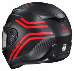 HJC Helmets HJC I10 Strix Helmet -Bell Sales Store hj ci10 strix helmet black red 1