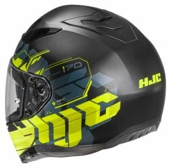 HJC Helmets HJC I70 Alligon Helmet -Bell Sales Store hj ci70 alligon helmet black hi viz 1
