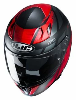 HJC Helmets HJC I 70 Reden Helmet 7 HJC Helmets HJC I 70 Reden Helmet -Bell Sales Store hj ci70 reden helmet black grey red 1