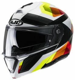 HJC Helmets HJC I90 Lark Helmet -Bell Sales Store hj ci90 lark helmet white black 2