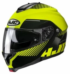 HJC Helmets HJC C91 Prod Helmet 7 HJC Helmets HJC C91 Prod Helmet -Bell Sales Store hjc helmets c91 plus prod helmet black hi viz
