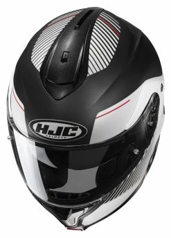HJC Helmets HJC C91 Prod Helmet 6 HJC Helmets HJC C91 Prod Helmet -Bell Sales Store hjc helmets c91 plus prod helmet black white 2