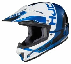 HJC Helmets HJC Youth CL-XY 2 Creed Helmet -Bell Sales Store hjcclxy2 creed youth helmet white black blue