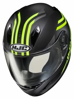 HJC Helmets HJC Youth CL-Y Strix Helmet -Bell Sales Store hjccly strix youth helmet black hi viz 2