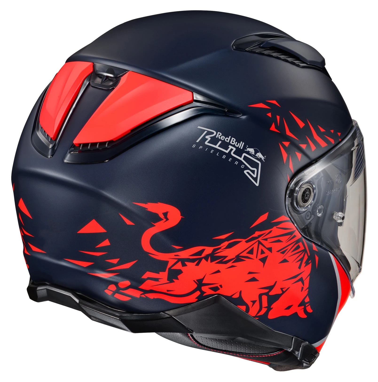 HJC Helmets HJC F70 Red Bull Spielberg Helmet 2 HJC Helmets HJC F70 Red Bull Spielberg Helmet - Image 2
