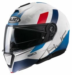 HJC Helmets HJC I90 Syrex Helmet -Bell Sales Store hjci90 syrex helmet white blue red