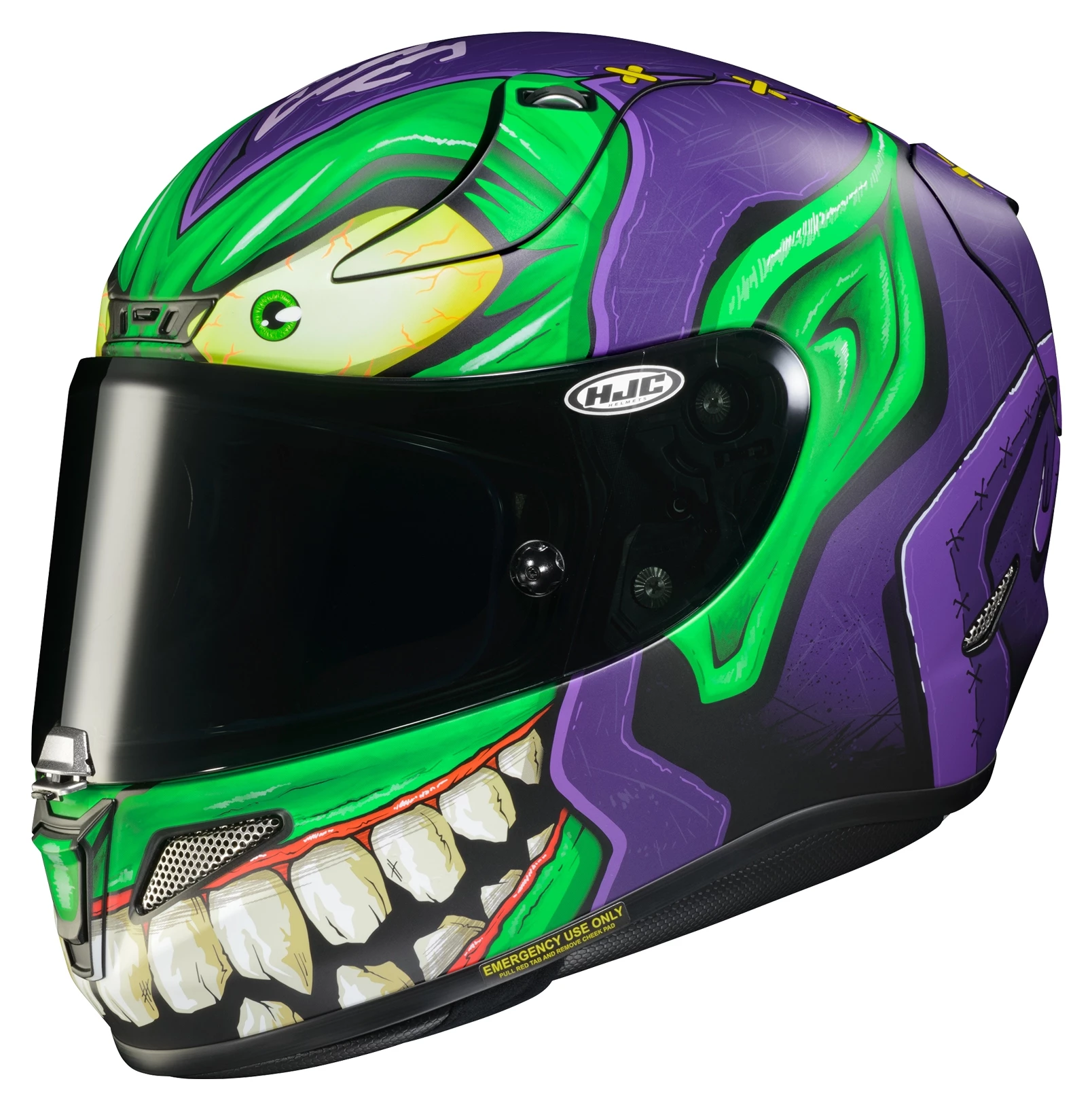 HJC Helmets HJC RPHA 11 Pro Green Goblin Helmet 1 HJC Helmets HJC RPHA 11 Pro Green Goblin Helmet