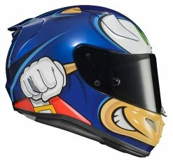HJC Helmets HJC RPHA 11 Pro Sonic Sega Helmet -Bell Sales Store hjcrpha11 pro sonic sega helmet 2