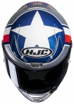 HJC Helmets HJC RPHA 1N Ben Spies Helmet 7 HJC Helmets HJC RPHA 1N Ben Spies Helmet -Bell Sales Store hjcrpha1 n ben spies helmet silver red blue 3