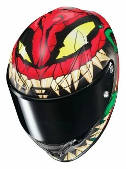 HJC Helmets HJC RPHA 1N Toxin Helmet -Bell Sales Store hjcrpha1 n toxin helmet red white green 2