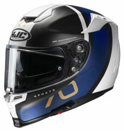 HJC Helmets HJC RPHA 70 ST Paika Helmet -Bell Sales Store hjcrpha70 st paika helmet black white blue