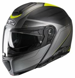 HJC Helmets HJC RPHA 90S Cadan Helmet -Bell Sales Store hjcrpha90 s cadan helmet black silver hi viz