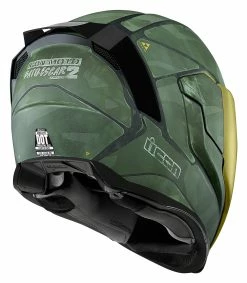 Icon Airflite Battlescar 2 Helmet -Bell Sales Store icon airflite battlescar2 helmet green 2
