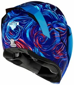 Icon Airflite Betta Helmet -Bell Sales Store icon airflite betta helmet blue
