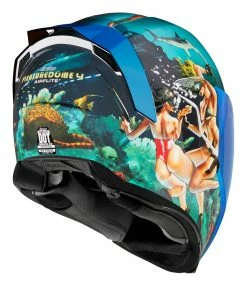 Icon Airflite Pleasuredome 4 Helmet -Bell Sales Store icon airflite pleasuredome4 helmet blue 3