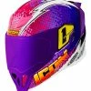 Icon Airflite Quarterflash Helmet Purple / MD [Open Box]