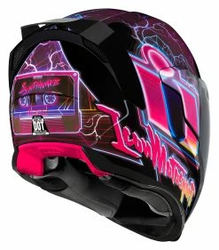 Icon Airflite Synthwave Helmet -Bell Sales Store icon airflite synthwave helmet purple 2
