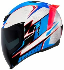 Icon Airflite Ultrabolt Helmet -Bell Sales Store icon airflite ultrabolt helmet blue white red 1