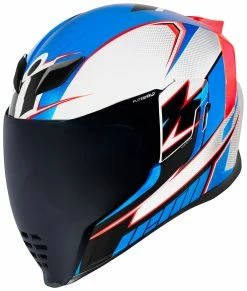 Icon Airflite Ultrabolt Helmet -Bell Sales Store icon airflite ultrabolt helmet blue white red