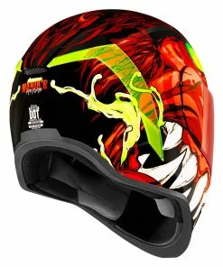 Icon Airform Manik'R Helmet -Bell Sales Store icon airform manic r helmet red white 1