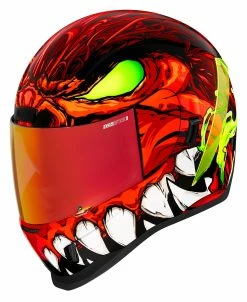 Icon Airform Manik'R Helmet -Bell Sales Store icon airform manic r helmet red white
