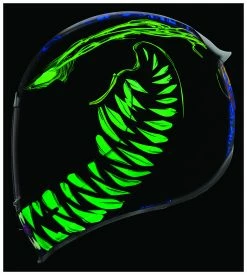 Icon Airframe Pro Soul Food Helmet -Bell Sales Store icon airframe pro soul food helmet blue 2