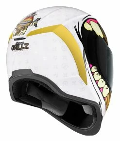 Icon Airform Grillz Helmet -Bell Sales Store icon helmet afrm grillz white 2