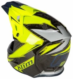 Klim F3 Carbon Illusion Helmet -Bell Sales Store klim f3 carbon illusion helmet lightning hi viz 1