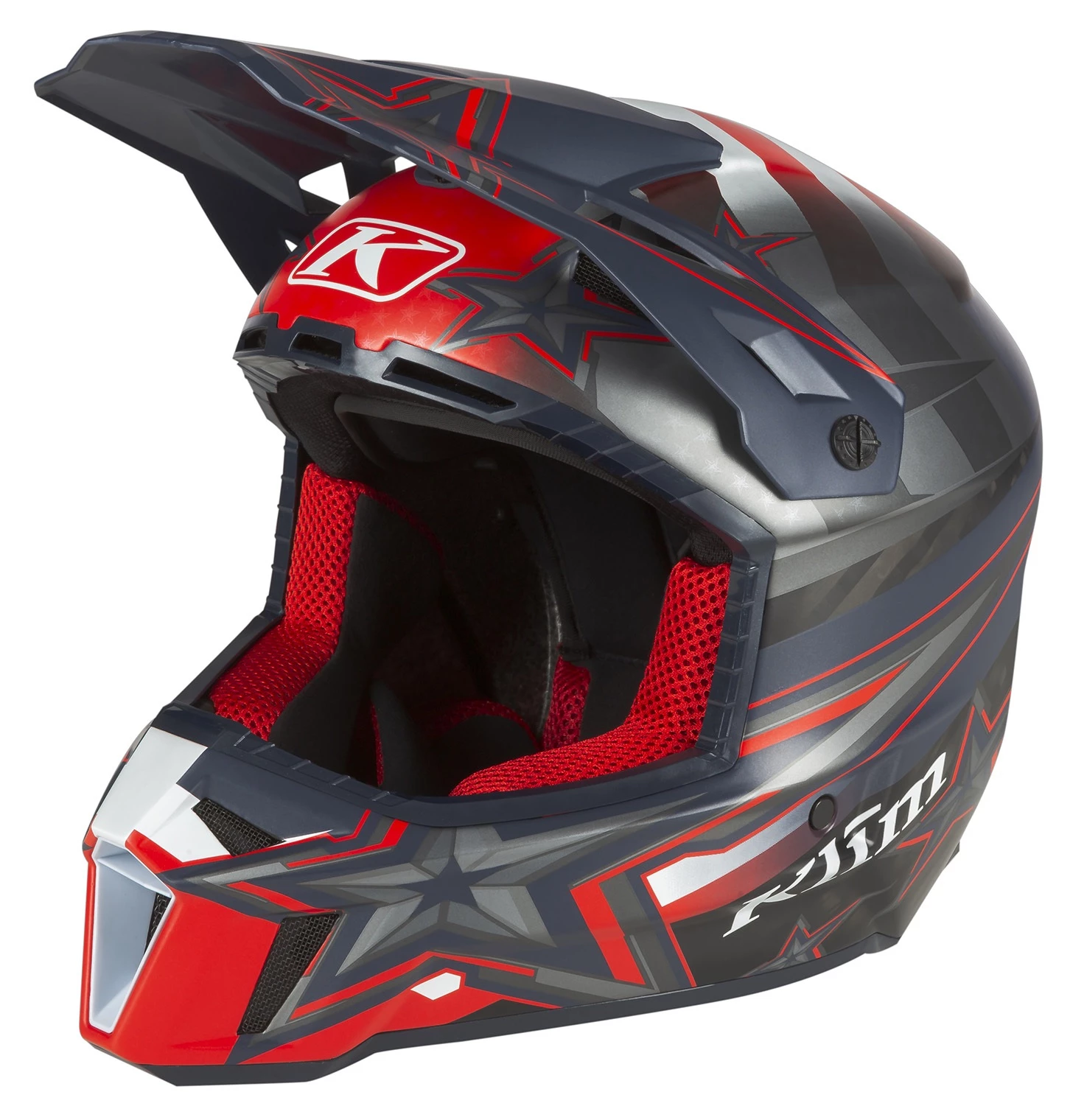 Klim F3 Carbon Patriot Helmet 1 Klim F3 Carbon Patriot Helmet