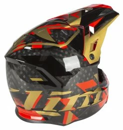 Klim F3 Carbon Raid Helmet -Bell Sales Store klim f3 carbon raid helmet red gold 3