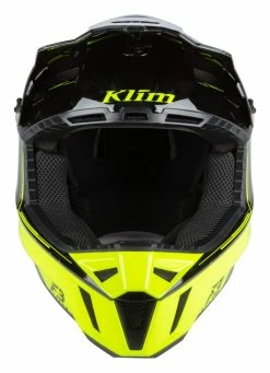 Klim F3 Recoil Helmet -Bell Sales Store klim f3 recoil helmet hi viz yellow black 1