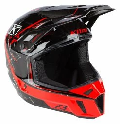 Klim F3 Recoil Helmet -Bell Sales Store klim f3 recoil helmet red black 2