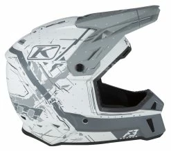 Klim F3 Recoil Helmet -Bell Sales Store klim f3 recoil helmet white grey 2
