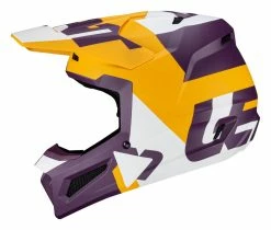 Leatt Moto 2.5 Helmet 56 Leatt Moto 2.5 Helmet -Bell Sales Store leatt moto25 helmet purple yellow 1