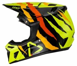 Leatt Moto 8.5 Composite V23 Helmet Kit -Bell Sales Store leatt moto85 composite v23 helmet kit citrus tiger 2