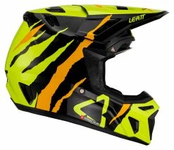 Leatt Moto 8.5 Composite V23 Helmet Kit -Bell Sales Store leatt moto85 composite v23 helmet kit citrus tiger 3