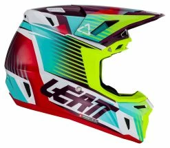 Leatt Moto 8.5 Composite V23 Helmet Kit -Bell Sales Store leatt moto85 composite v23 helmet kit neon 3